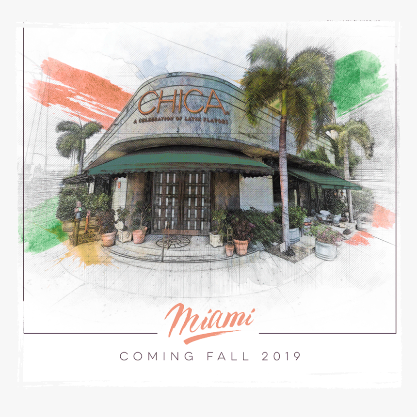 Chica Miami Exterior-render - Chica Miami, HD Png Download
