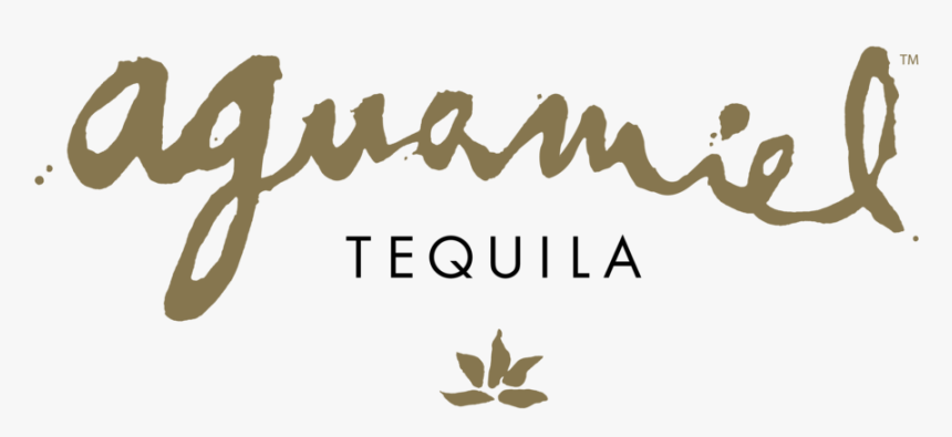 Aguamiel Logo Gold - Calligraphy, HD Png Download