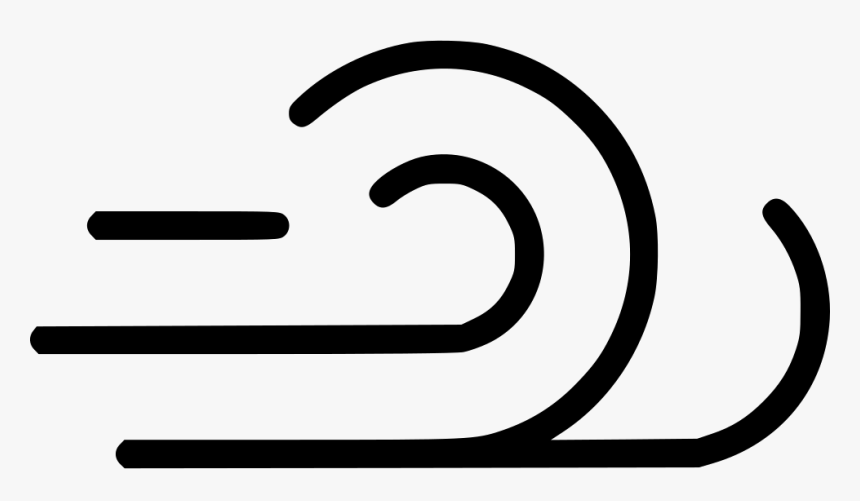 Forecast Cloud Wind Breeze - Wind Breeze Png, Transparent Png