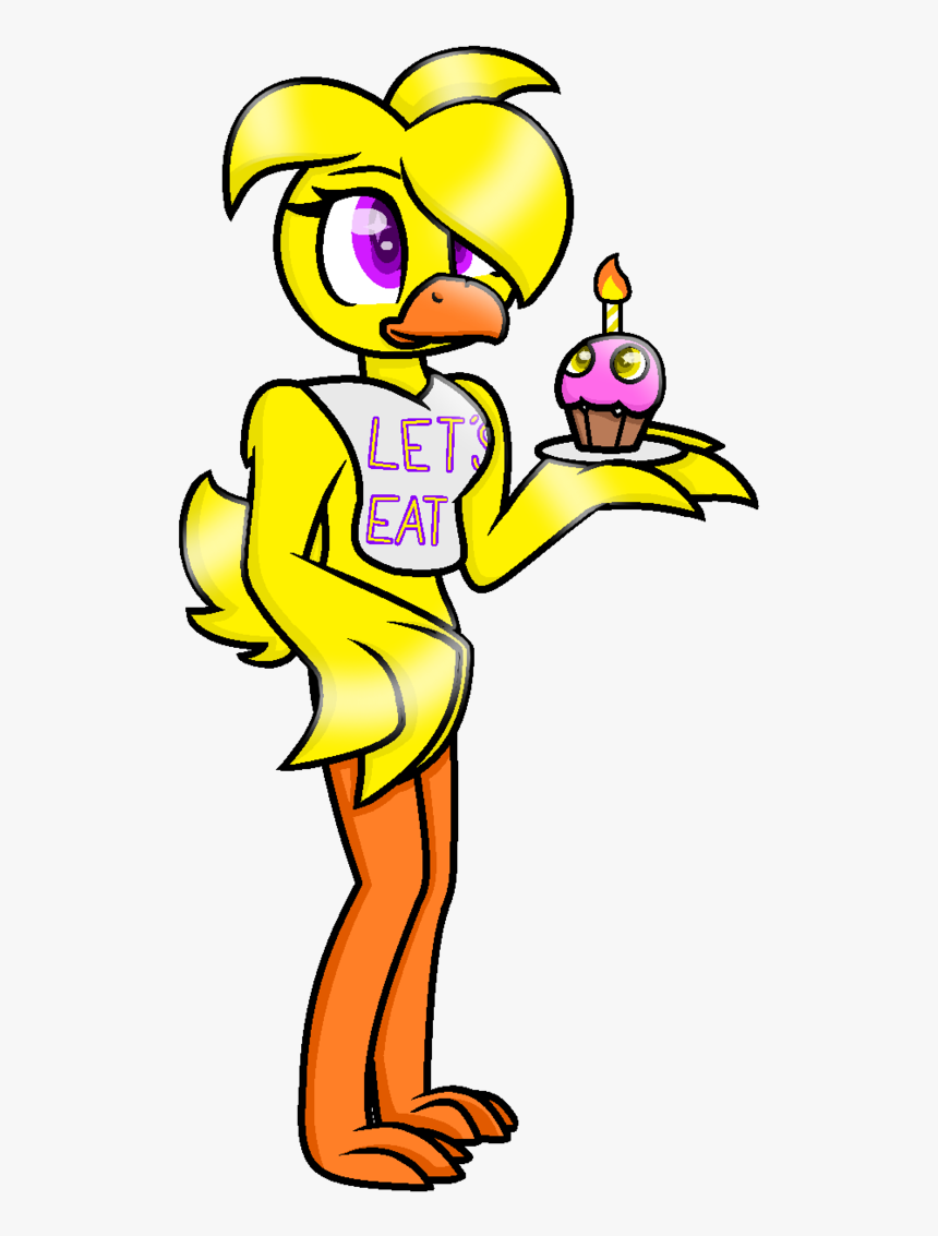 Simple Chica Drawing Wadefak Chica Drawing HD Png Download