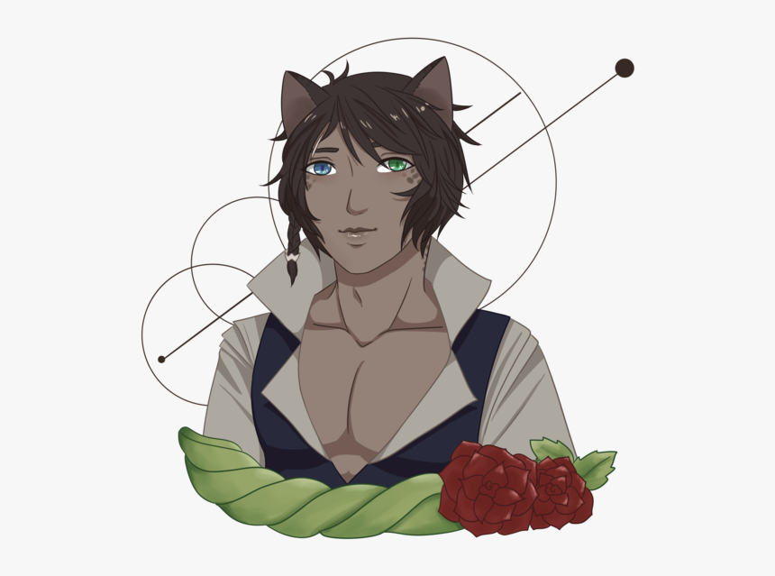 Full Colored Bust - Cartoon, HD Png Download