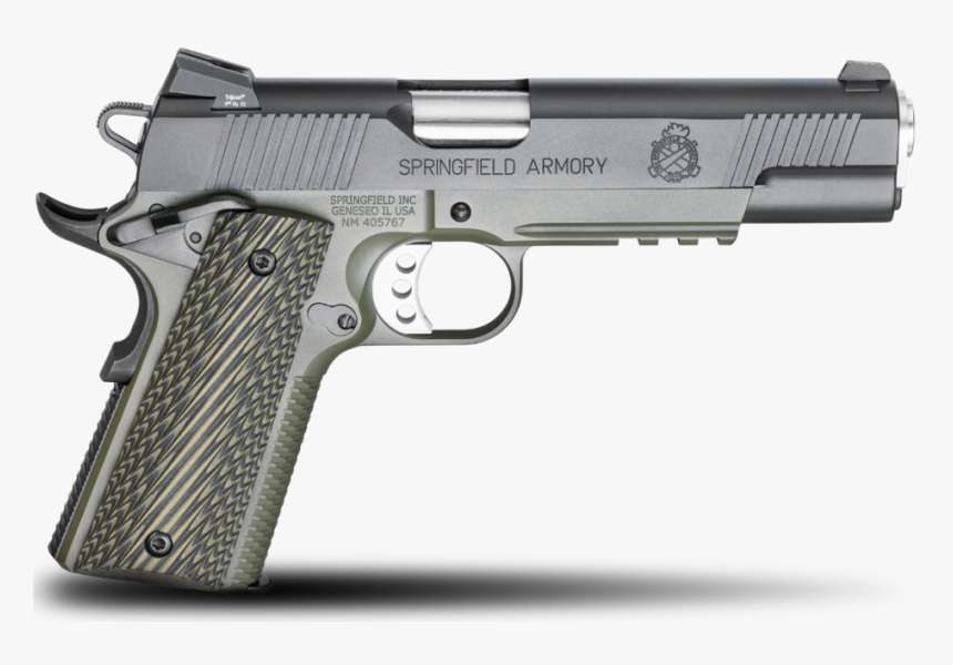 Springfield Armory Mc 1911 Operator Handgun - Springfield Mc Operator, HD Png Download