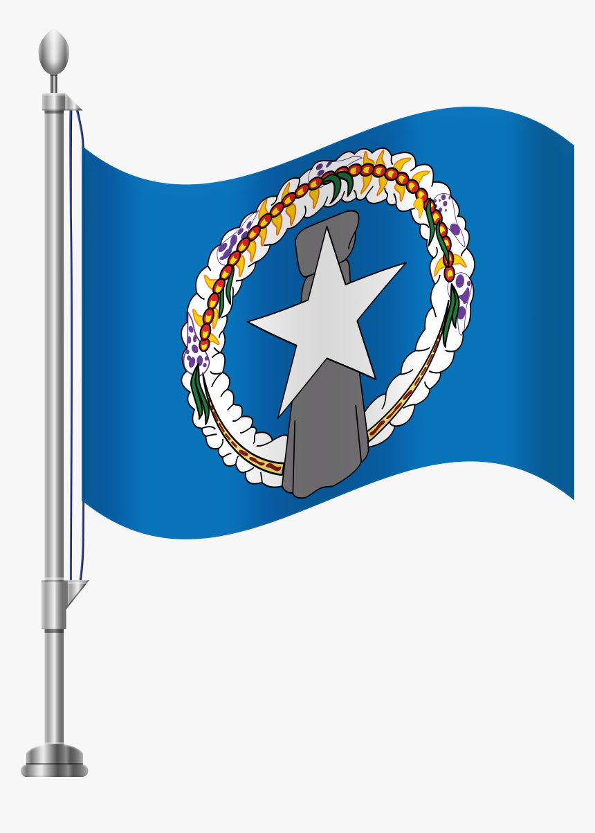 Northern Mariana Islands Flag Png Clip Art, Transparent Png
