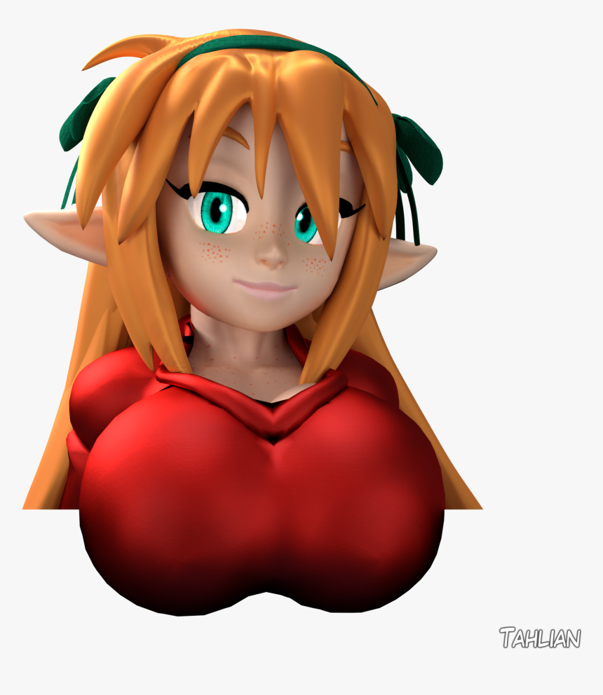 Felicia Bust - Cartoon, HD Png Download
