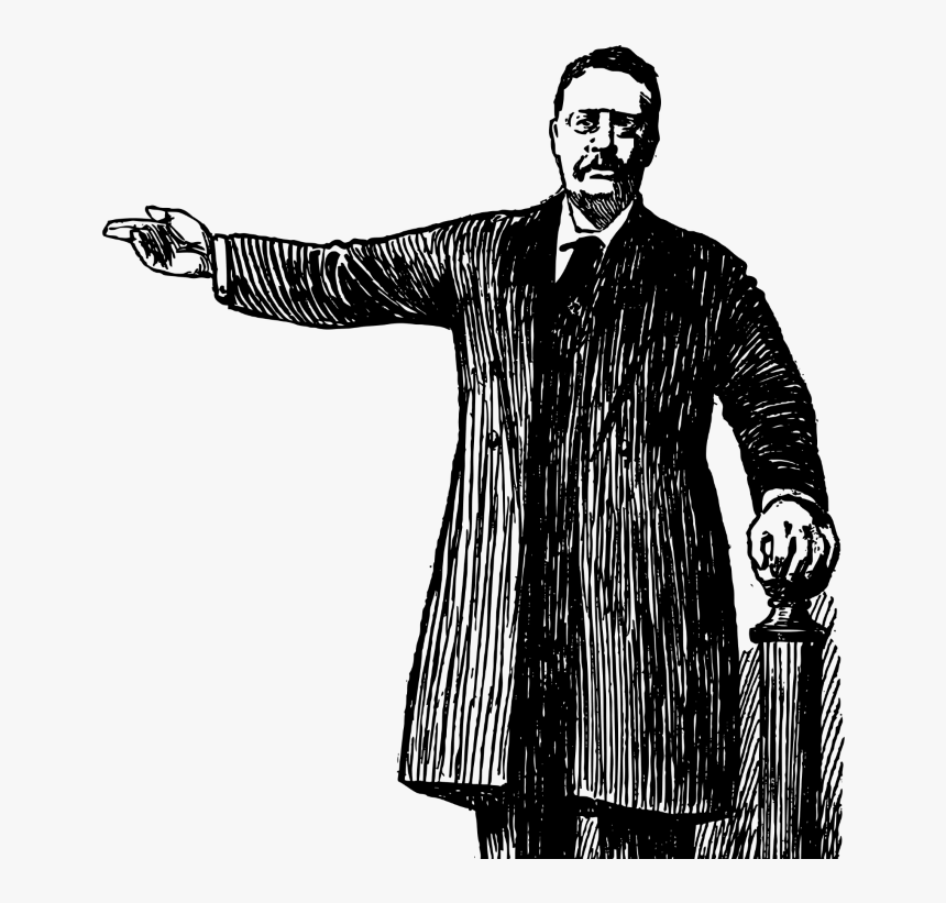 Transparent Theodore Roosevelt Png, Png Download