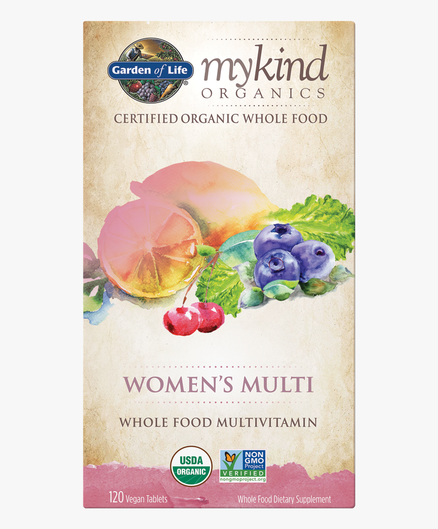 Vitamins - My Kind Organics Prenatal Vitamins, HD Png Download