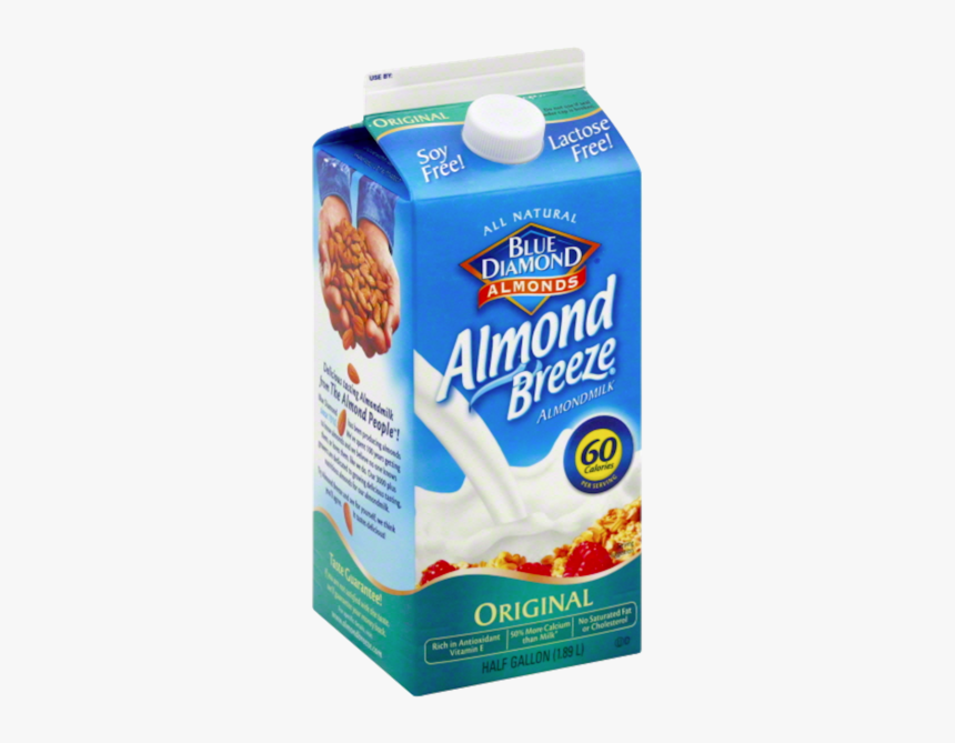 Almond Milk Png - Almond Milk Almond Breeze, Transparent Png