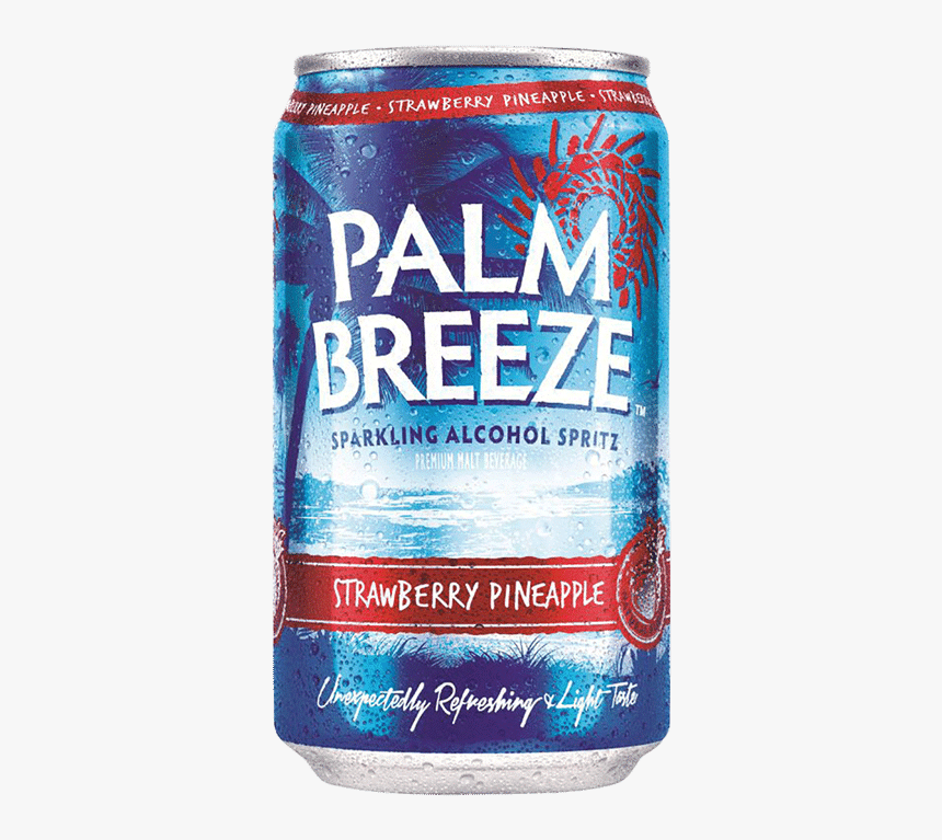 Palm Breeze Strawberry Pineapple - Pineapple Strawberry Alcoholic Drinks, HD Png Download