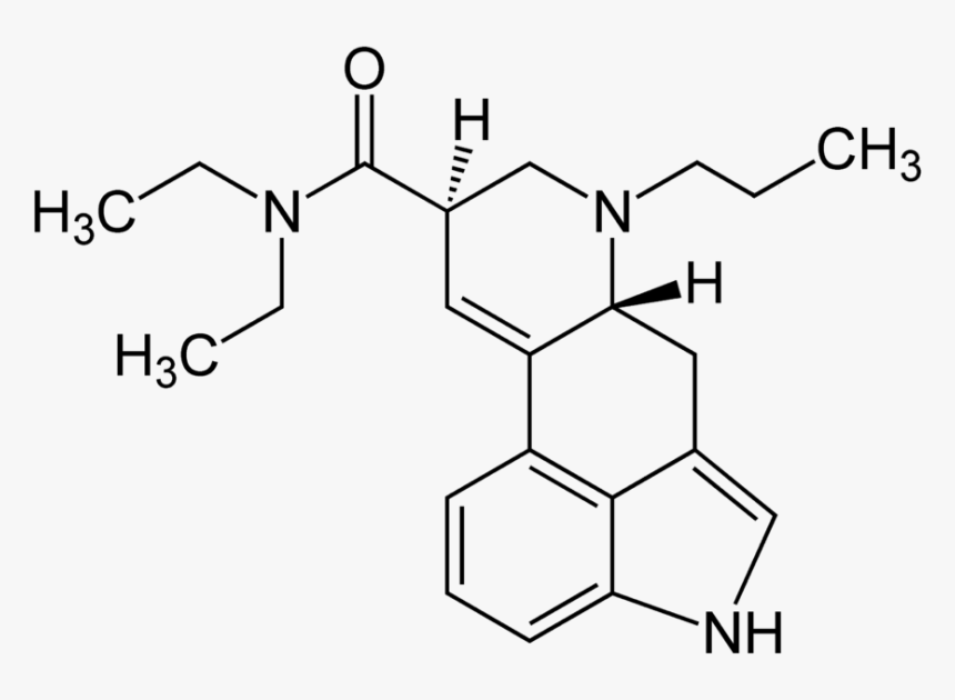 Pro-lad Structure - Estructura Quimica Del Lsd, HD Png Download