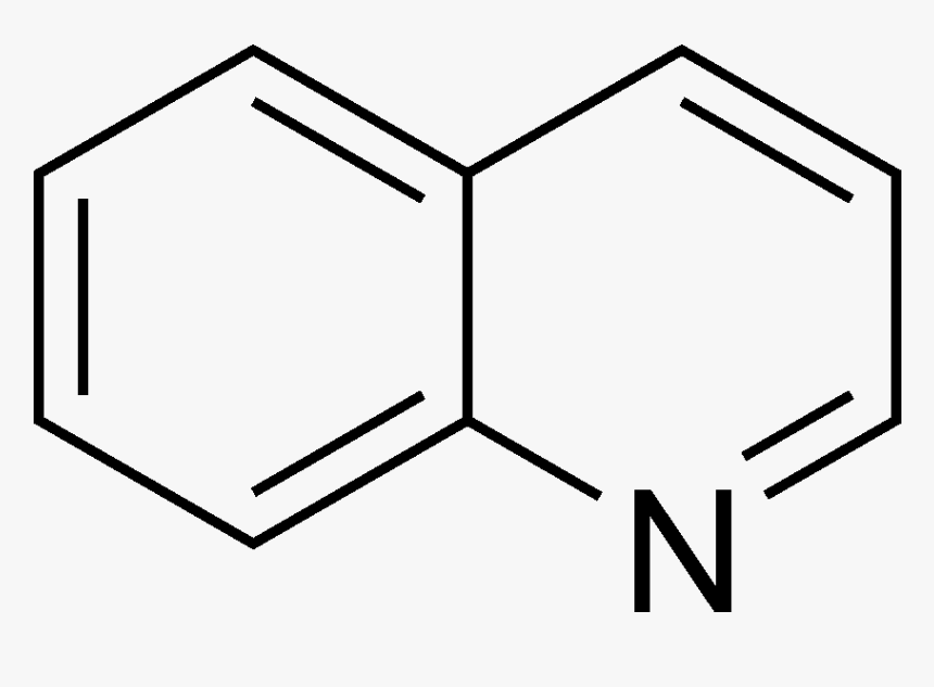 Quinoline Structure - Naphthalene 1 Carboxylic Acid, HD Png Download