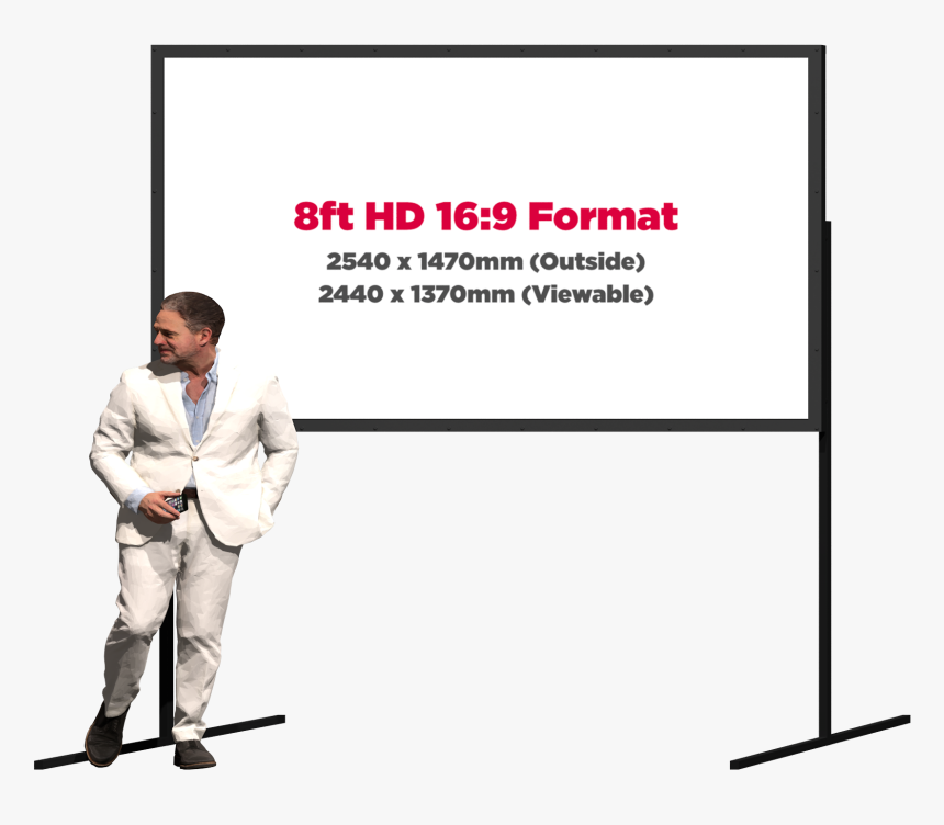 Projection Screen Hire, Projection Screens - Presentation, HD Png Download