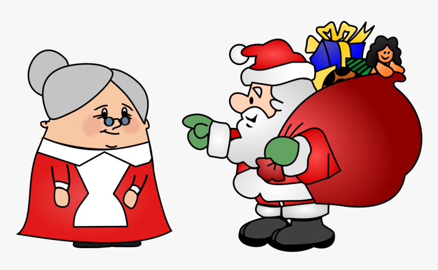 Eve - Santa With A Sack Clipart, HD Png Download