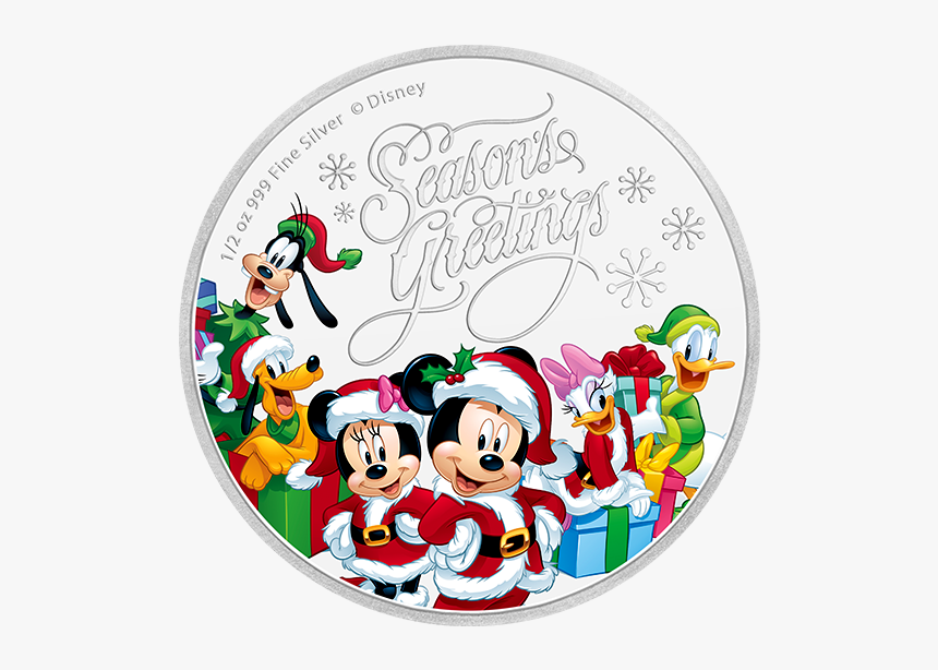 Disney Christmas Coin 2016, HD Png Download