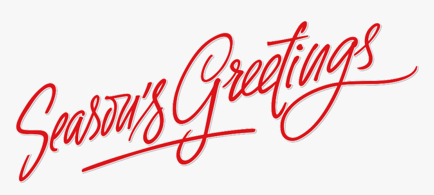 #seasons #greetings #holiday #xmas - Seasons Greetings Png, Transparent Png