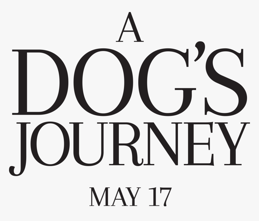 A Dog S Journey - Black-and-white, HD Png Download