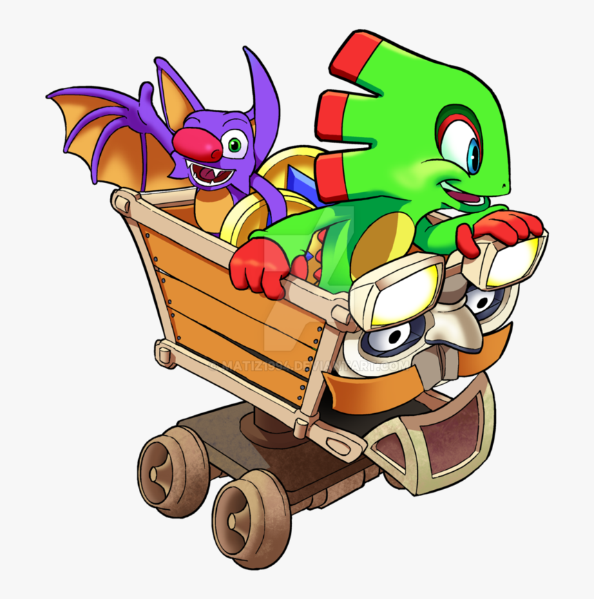 - Kartos Yooka Laylee , Png Download - Cartoon, Transparent Png