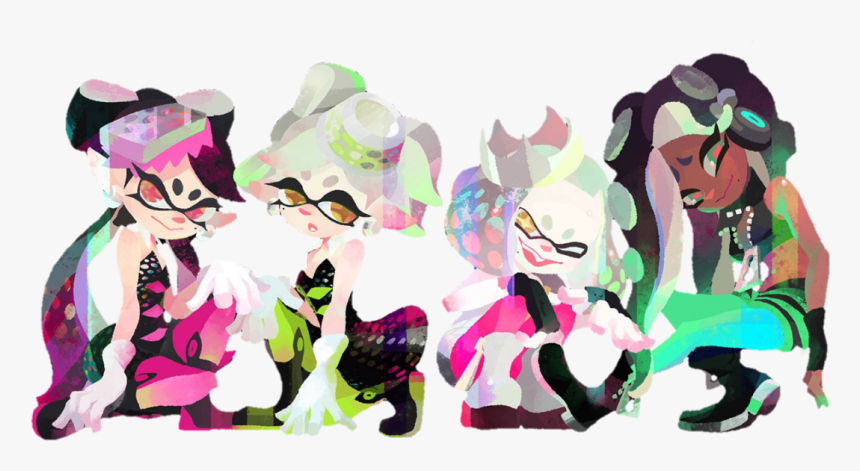 Transparent Version Of The Squid Sisters Off The Hook, HD Png Download