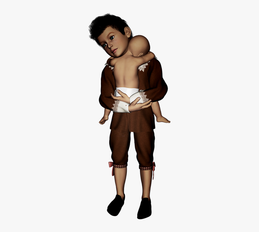 Child, Boy, Baby, Brothers And Sisters, Hat, Pretty - Menino Criança Png, Transparent Png