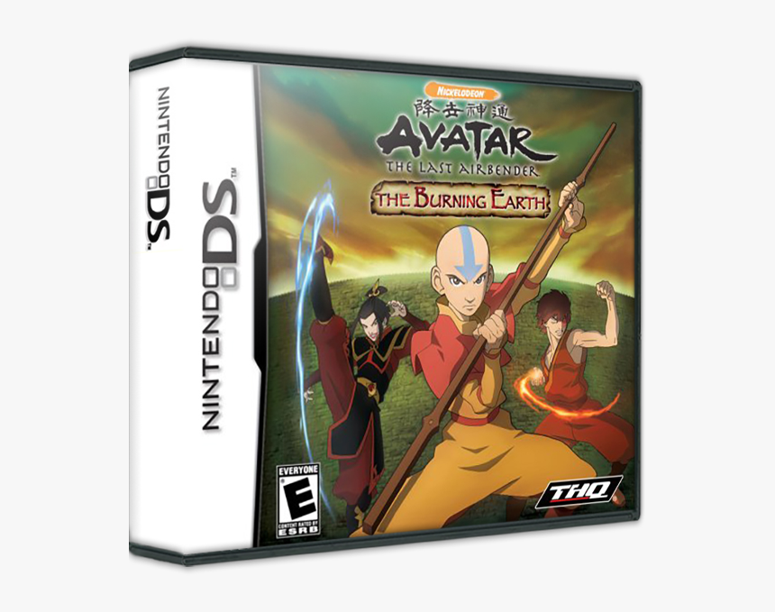 The Last Airbender - Avatar The Last Airbender The Burning Earth Nds, HD Png Download