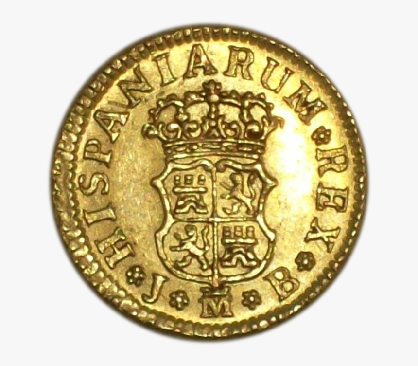 1-2 Escudo De Fernando Vi Con Ceca - Coin, HD Png Download