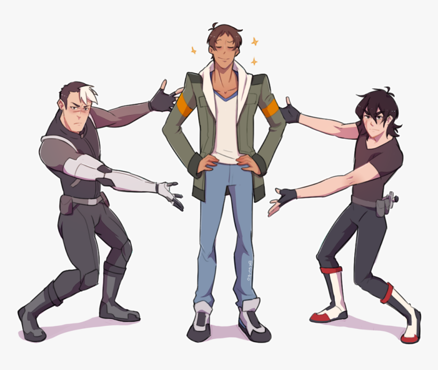 Transparent Klance Png - Shiro X Lance X Keith, Png Download