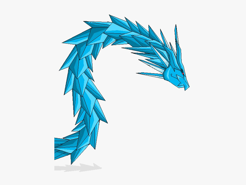 Ice Dragon Transparent Image - Ice Dragon Png, Png Download
