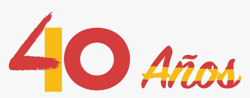 40 Años Logo Png, Transparent Png