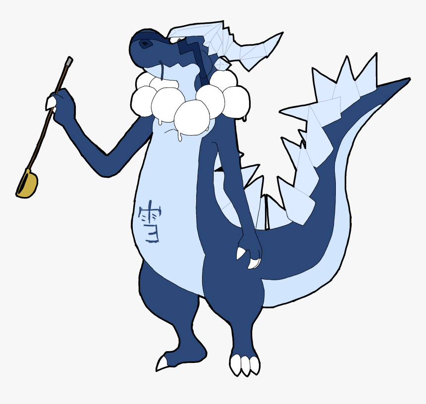 Ice Dragon God - Cartoon, HD Png Download