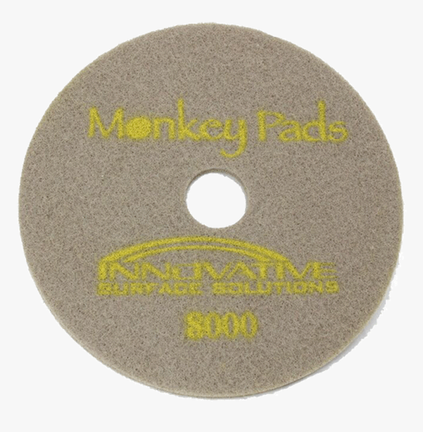 Monkey Diamond Floor Pads 17 Inch 8000 Grit - Circle, HD Png Download