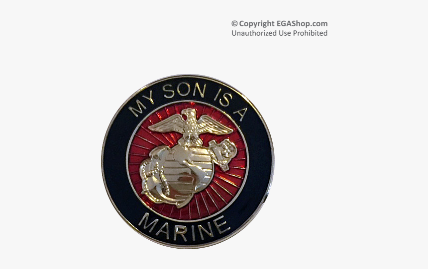 Eagle Globe And Anchor Lapel Pin, HD Png Download