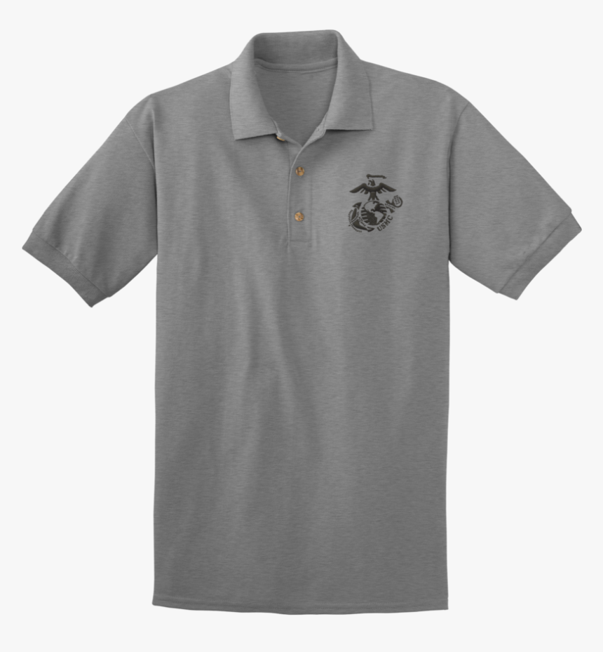 Solid Ega Embroidered Polo - Shirt, HD Png Download