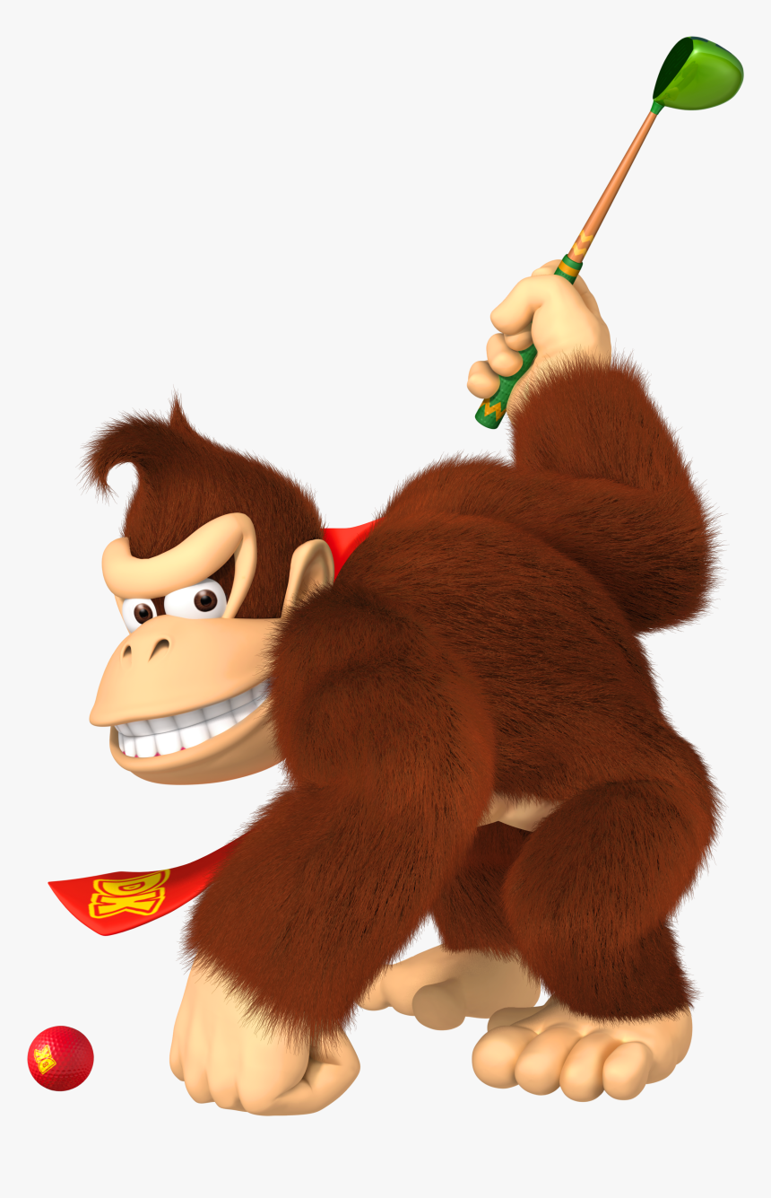 Mario Golf World Tour Donkey Kong, HD Png Download