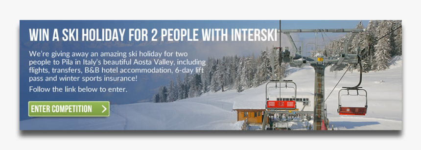Win A Ski Holiday For 2 People - Snow, HD Png Download