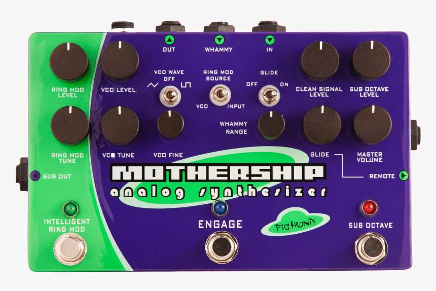 Mothership Synth 
 Title Mothership Synth - Pigtronix Mothership, HD Png Download