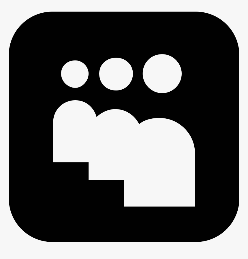 Myspace App Icon - Lock Icon Png White, Transparent Png