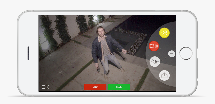 Ring Floodlight Cam App, HD Png Download