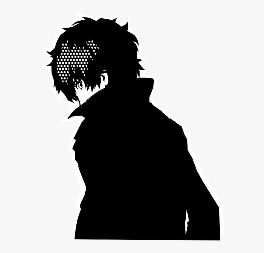 2017 - 07 - 08 - 105 - Akira Kurusu - Persona 5 - Mod - Frozen Anna And Kristoff Silhouette, HD Png Download