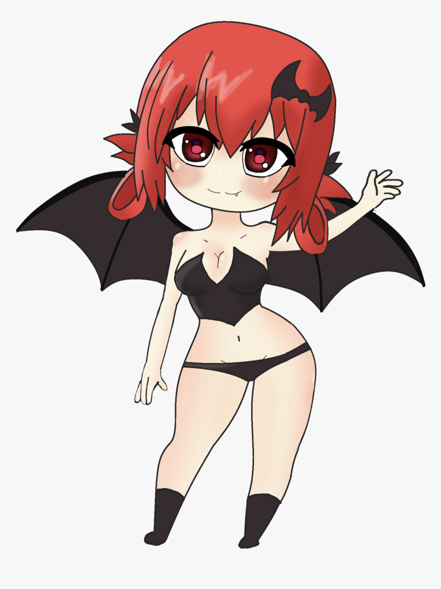 Anime Arts Succubus Chibi, HD Png Download