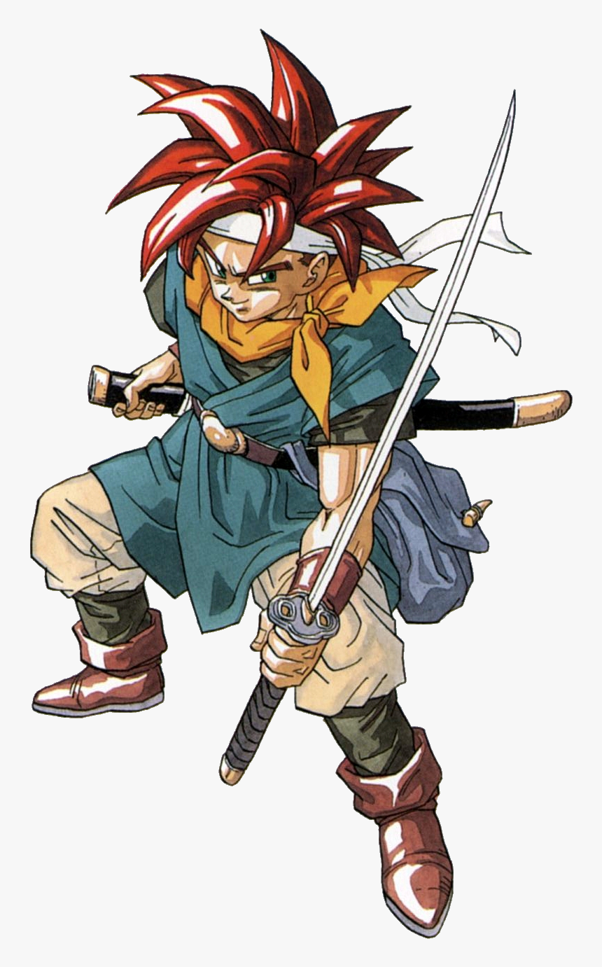 Concept Art Of Crono From Chrono Trigger By Akira Toriyama - Chrono Trigger Png, Transparent Png