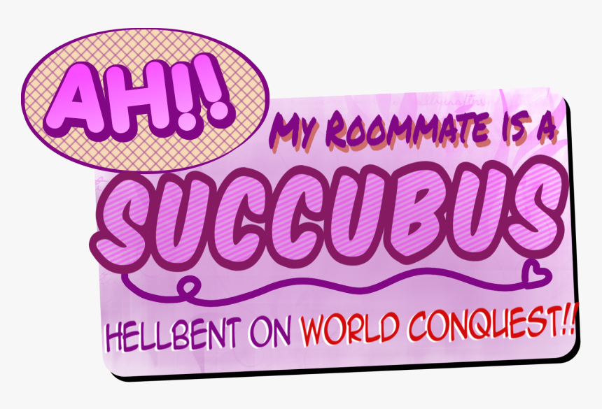 Ah My Roommate Is A Succubus, HD Png Download