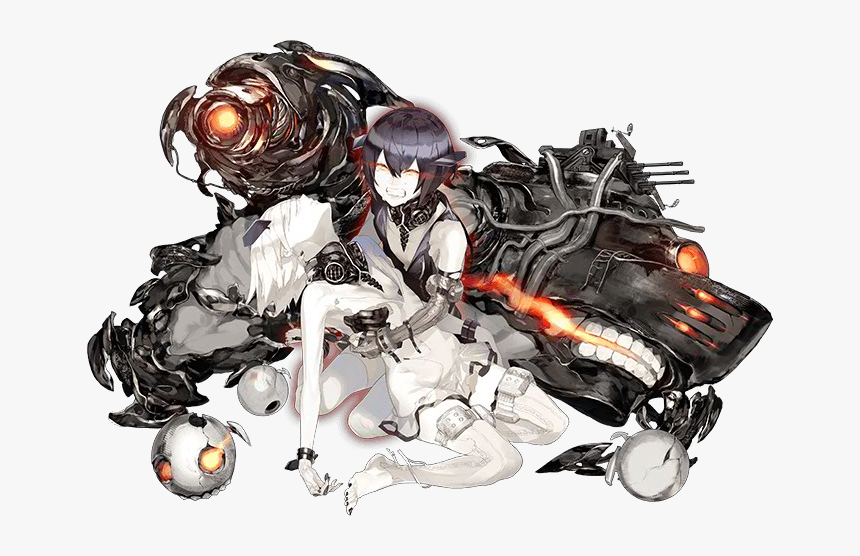 Abyssal Twin Hime And Abyssal Twin Hime Drawn By Akira - Kancolle Abyssal Twin Princess, HD Png Download
