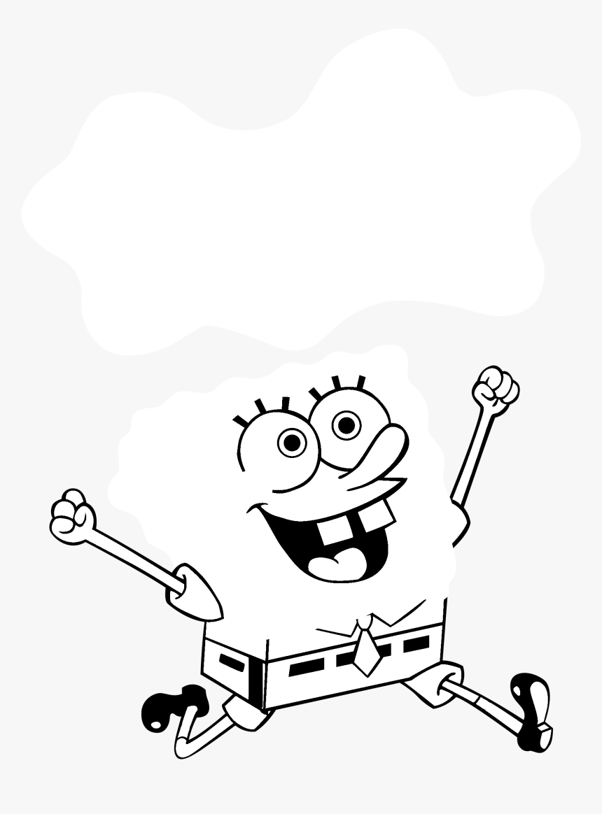 Spongebob Squarepants For Coloring, HD Png Download