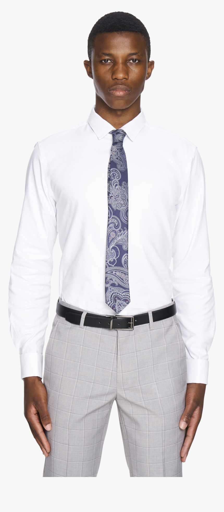 White Jax Dress Shirt - Formal Wear, HD Png Download