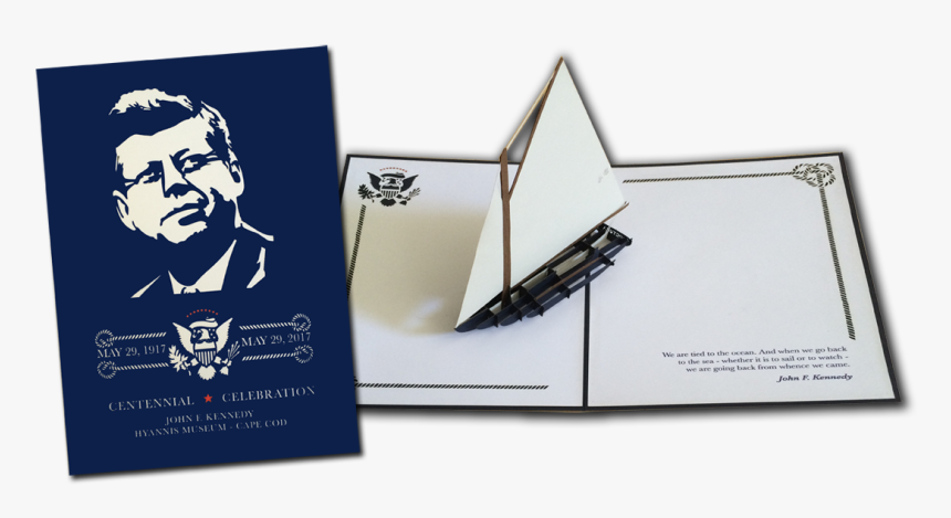 Jfk Hyannis Museum Greeting Card - Graphic Design, HD Png Download