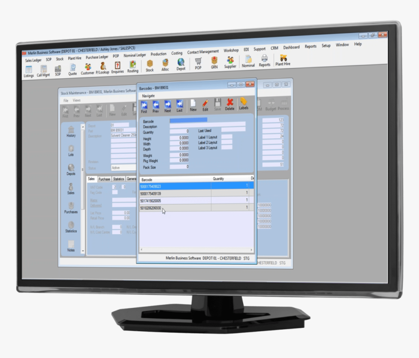Computer Monitor, HD Png Download