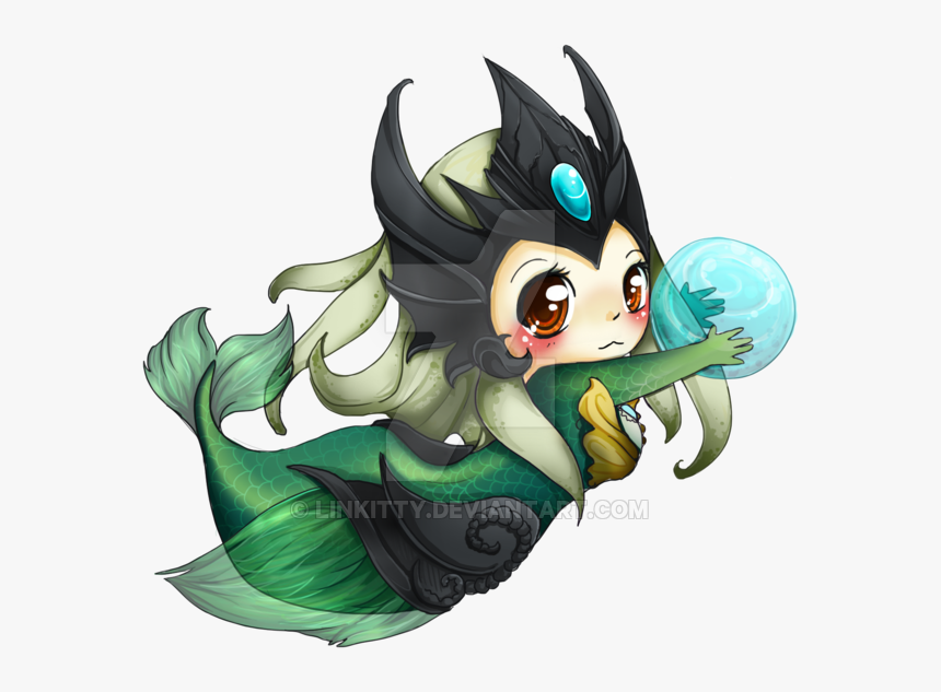 Clipart Download Chibi Transparent League Legends - Nami Chibi League Of Legends, HD Png Download