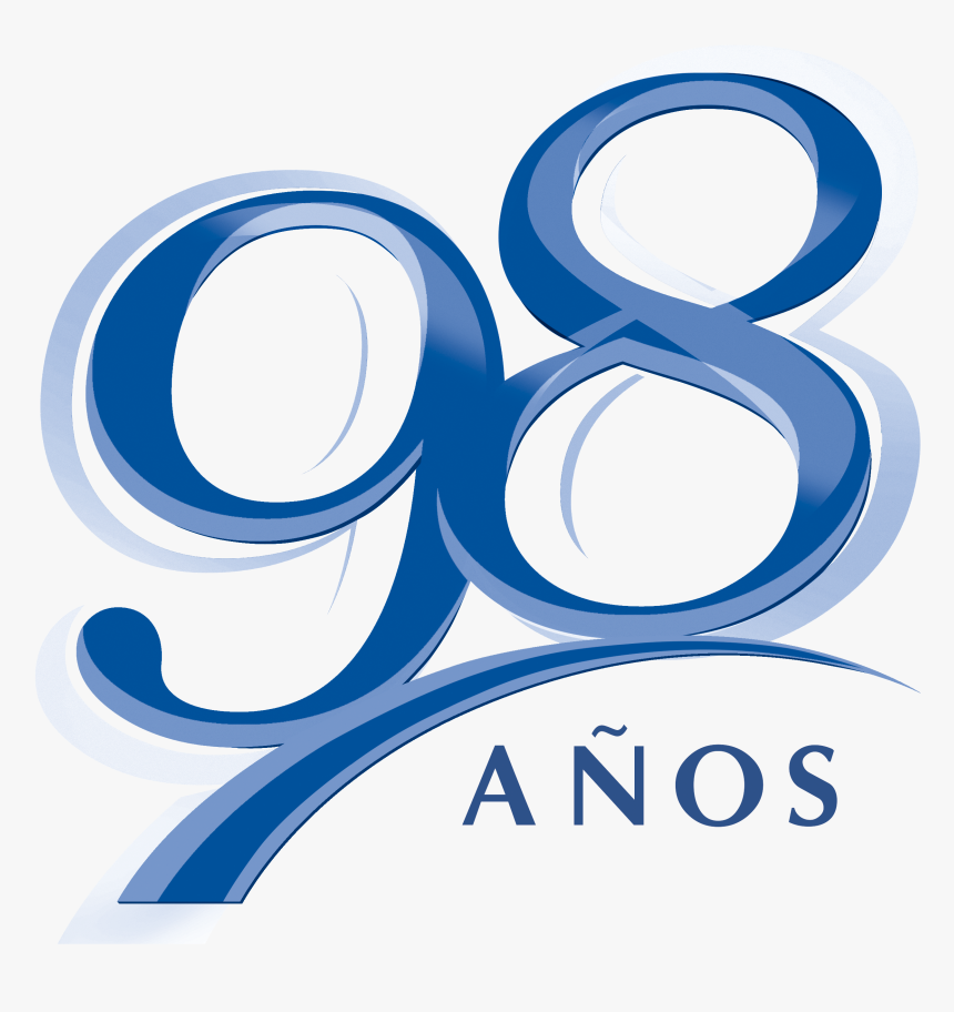Logo 98 Años - Circle, HD Png Download