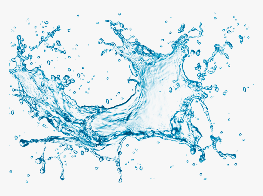 Transparent Background Water Splash Clipart, HD Png Download