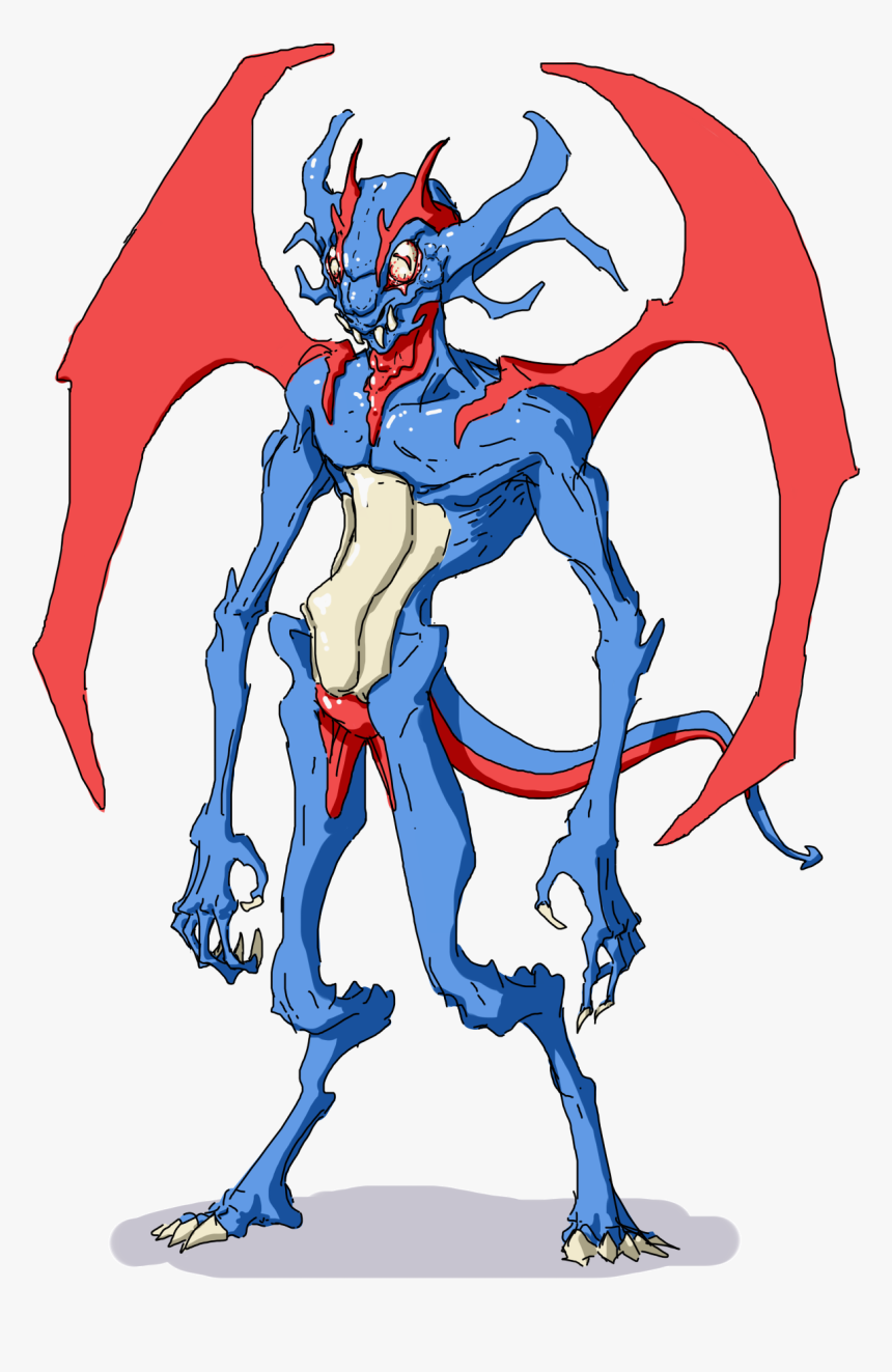 Salamence X Devilman - Illustration, HD Png Download