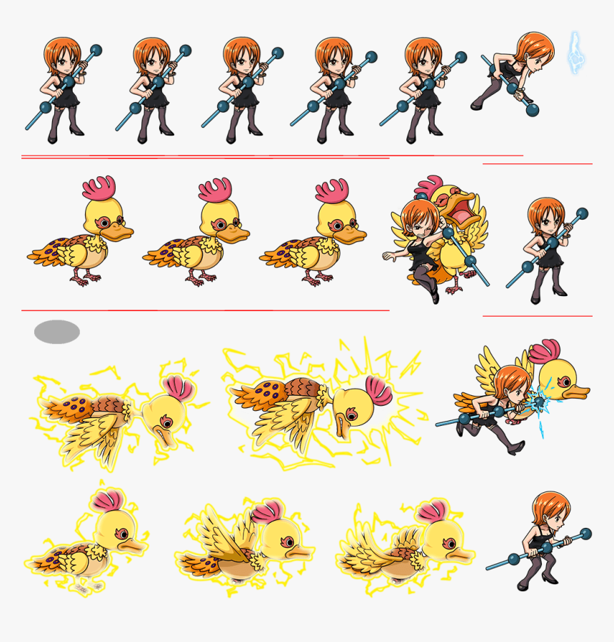 Http - //i1378 - Photobucket - Com/albums/pslb2pgi1o - One Piece Sprite, HD Png Download